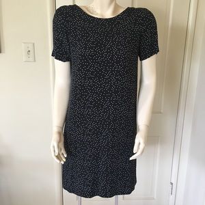 Madewell zip-back polka dot dress